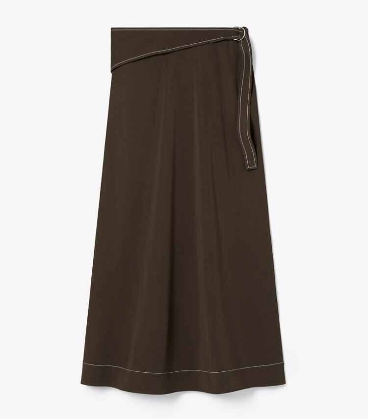 tory burch Belted Jersey Skirt