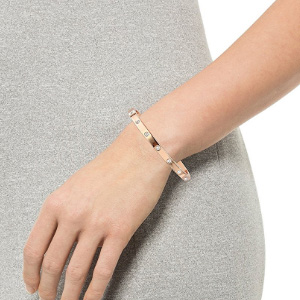 kate spade凯特丝蓓 圆环镶水晶手镯