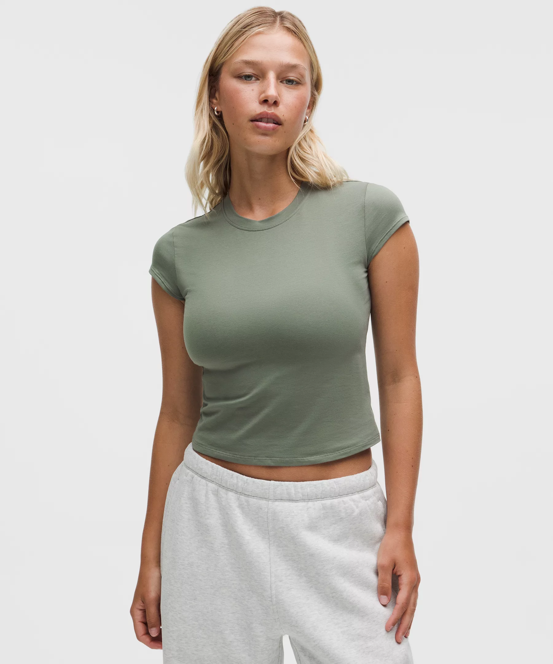 Lululemon Organic Cotton Baby 女士T恤