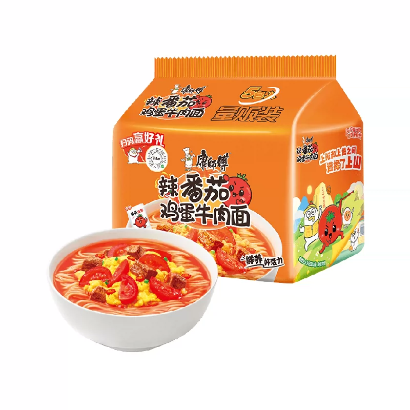 康师傅方便面辣番茄5袋