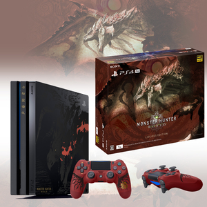 SONY PS4 PRO 怪物猎人 世界 限定版主机