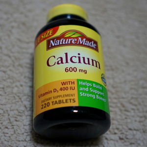 Nature Made 钙片含VD配方600mg*220粒