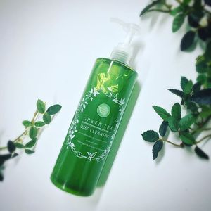 SantaMarche 绿茶果酸AHA 美肌深层卸妆啫喱400ml