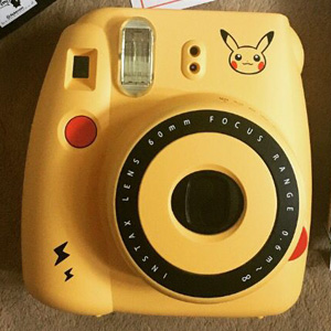 新款 FUJIFILM富士 皮卡丘 instax mini 8 拍立得