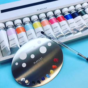 shisedo playlist mulit painter set 12色 滿足想作畫的藝術魂