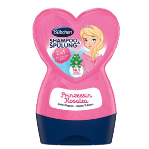 Bübchen Rosalea宝比珊公主 儿童洗发护发二合一 230ml*4瓶装