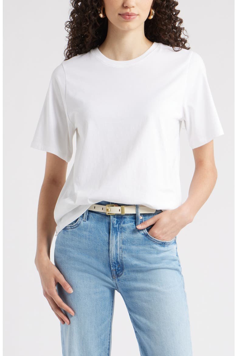 Nordstrom Pima Cotton Crewneck T-Shirt - Everyday essential