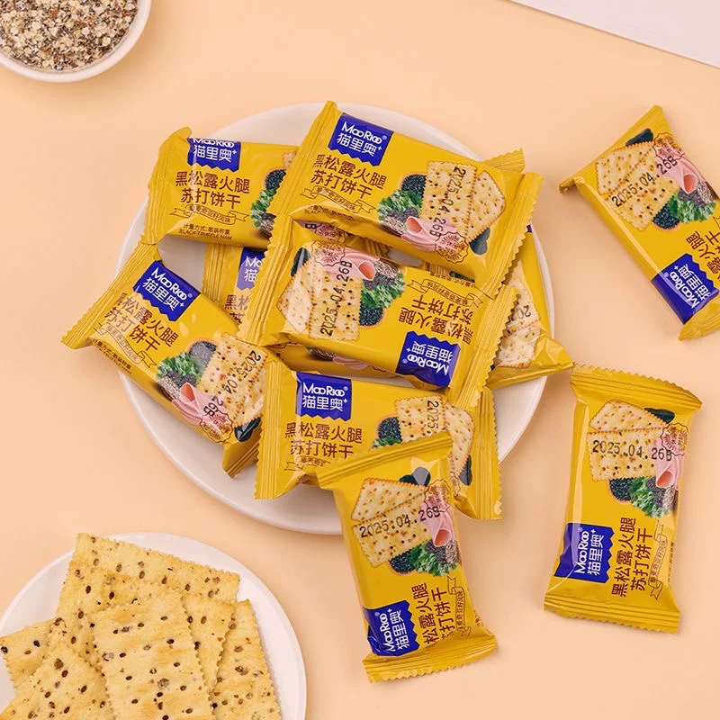 猫里奥！黑松露火腿苏打饼干50包