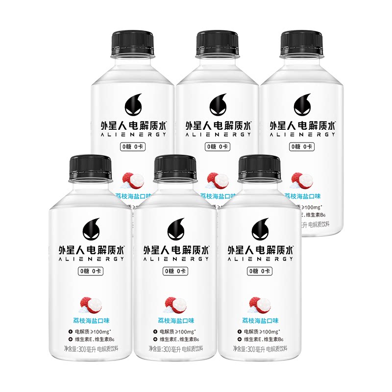 外星人【电解质水300mLx6瓶】