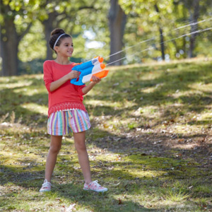 孩之宝 Nerf热火 水龙系列 E0024 双生发射器