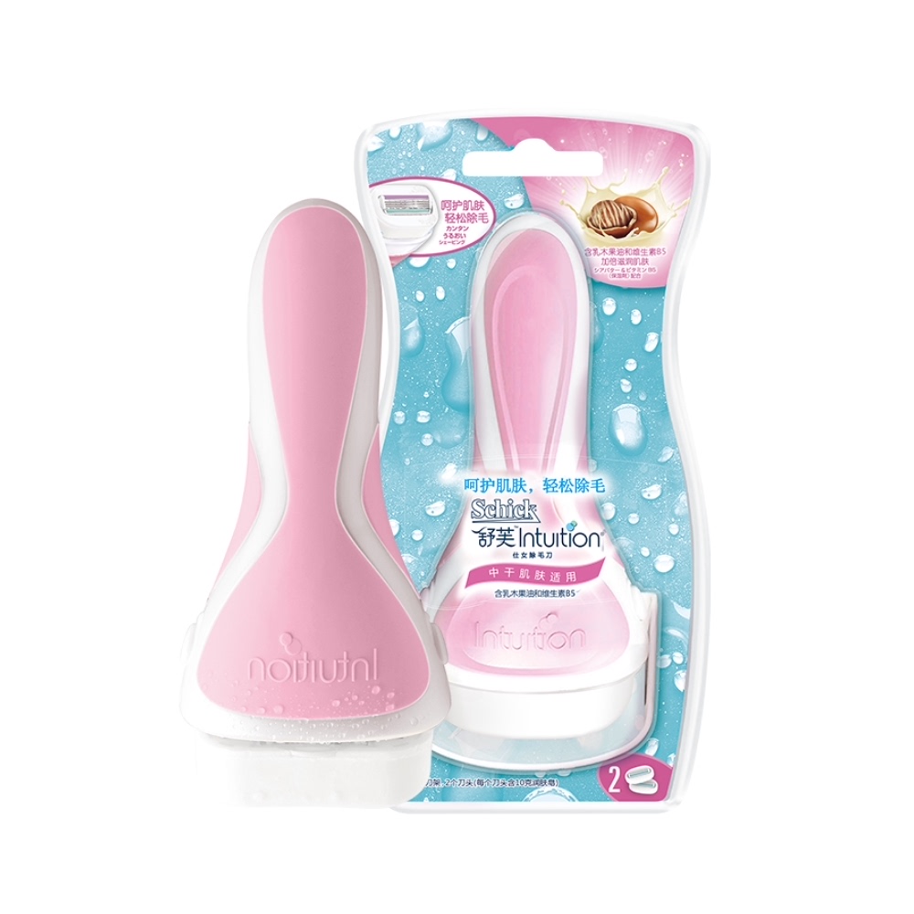 舒适舒芙刮毛刀剃毛刀1刀架2刀头