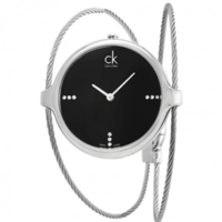 Calvin Klein Agile 系列K2Z2M11S镶钻手镯时装女表