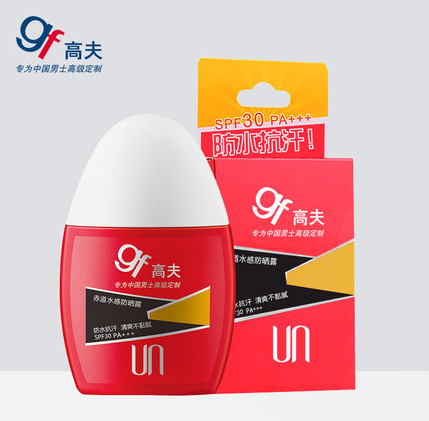 高夫 赤道水感男士专用防晒霜SPF30+++ 30ml