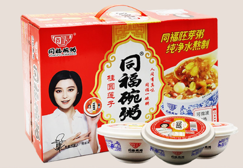 同福 碗粥 方便速食八宝粥 整箱300g*12碗