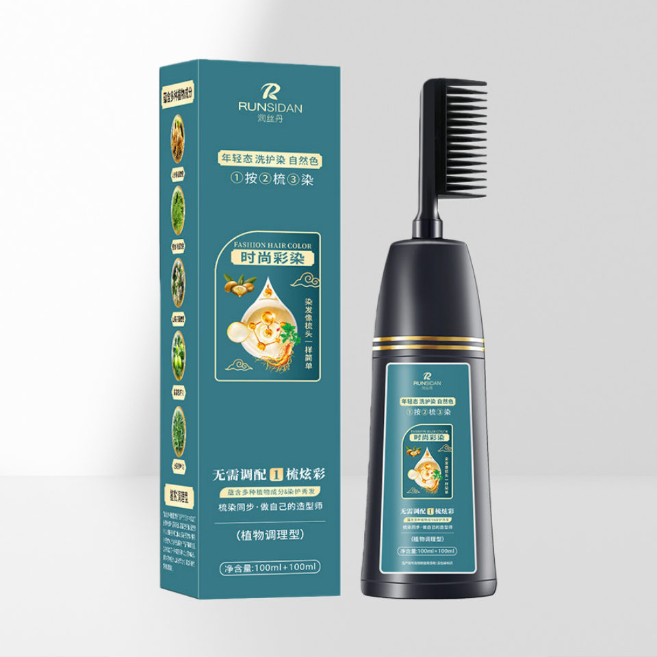 润丝丹染发剂200ml