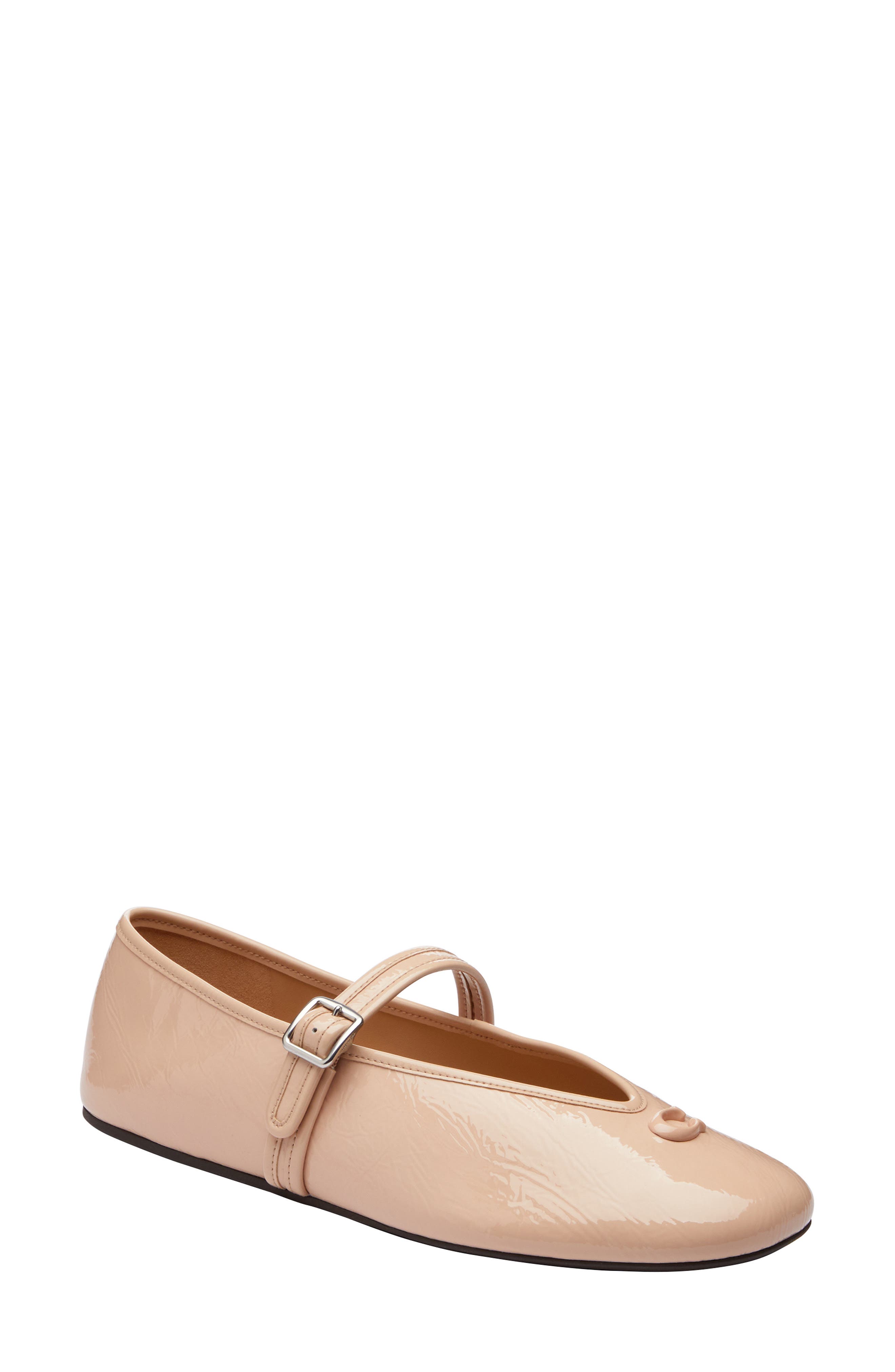 COACH Sculpted C Mary Jane Flat