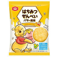 日亚限定版 小熊维尼龟田制果蜂蜜仙贝 150g