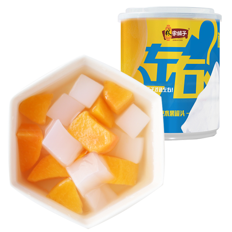 【林家铺子】左右双色罐头200gx4罐