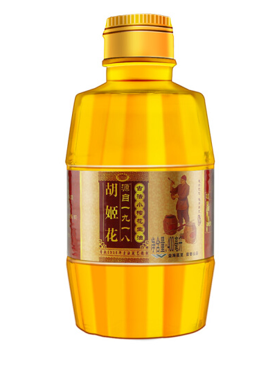 胡姬花食用油压榨古法小榨花生油400ml