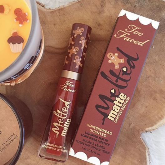 补货!Too Faced限量姜饼人唇釉 Man