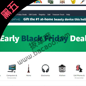 Amazon美亚 2018 Black Friday黑五抢先报