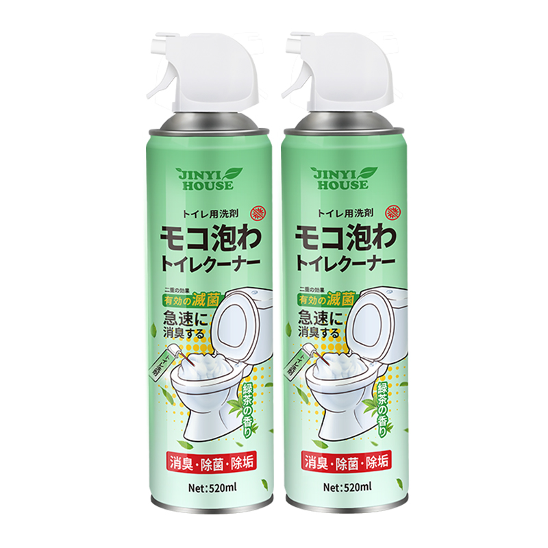 锦怡杀菌除臭马桶泡泡清洁剂520ml*2