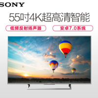 11日0点3999元， SONY 索尼 KD-55X8000E 55英寸 4K 液晶电视