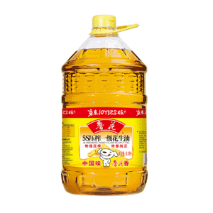 鲁花 5S 压榨一级 花生油 6.18L *2件