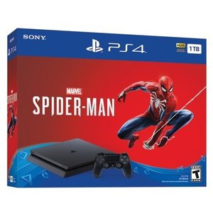 PS4 Slim 1TB《漫威蜘蛛侠》同捆