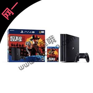 PS4 Pro 1TB《荒野大镖客2》同捆版 游戏支持中文