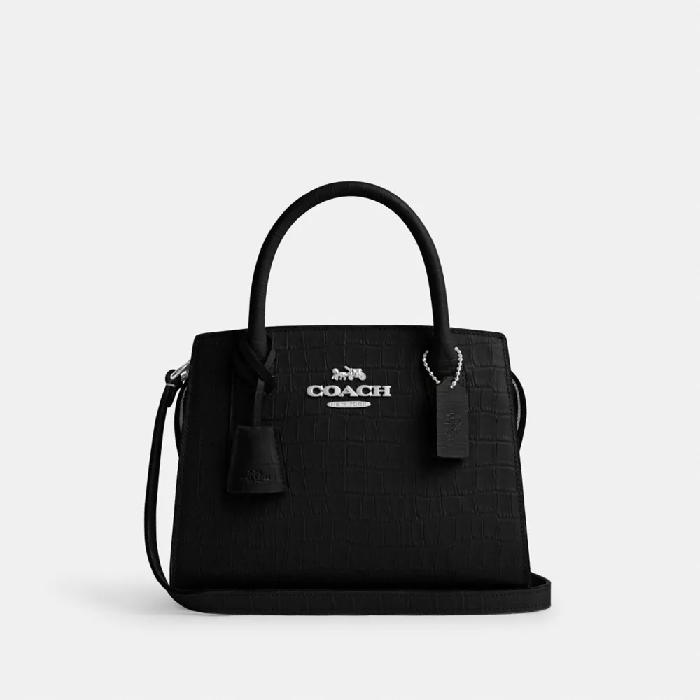 COACH蔻驰Andrea Carryall手提包CR105-SV/BK