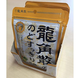 龙角散 润喉糖88g*6袋 柠檬味