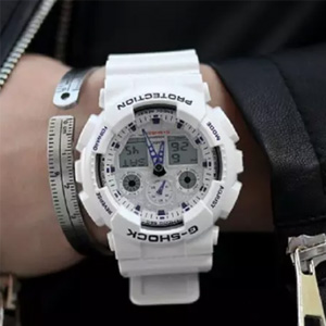 Casio卡西欧 G-Shock系列 GA-100A-7A 男士双