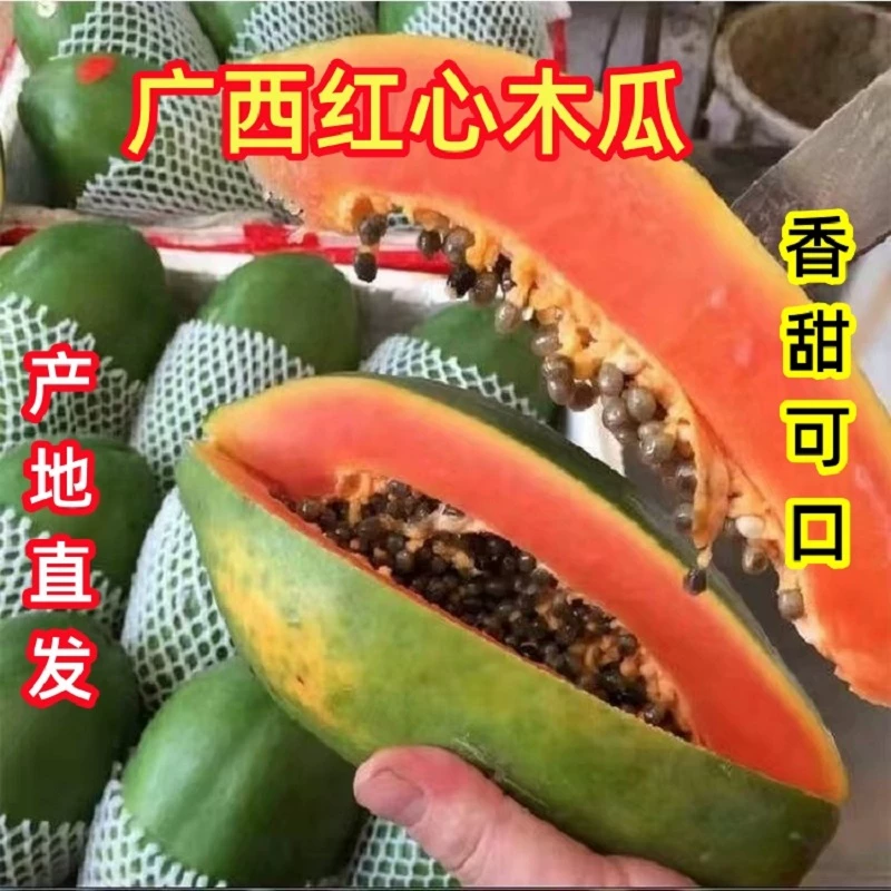 食悦果红心木瓜9斤