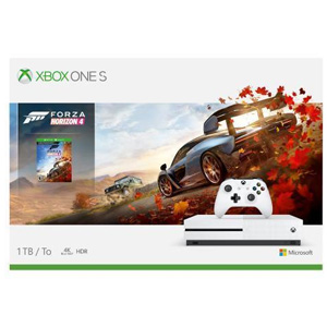 Microsoft Xbox One S 1TB 游戏机 《极限竞速：地平线4》同捆版