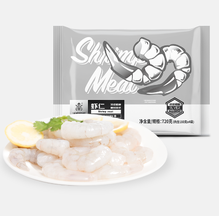 59.9元包邮！沃成极鲜 速冻虾仁200g×3袋