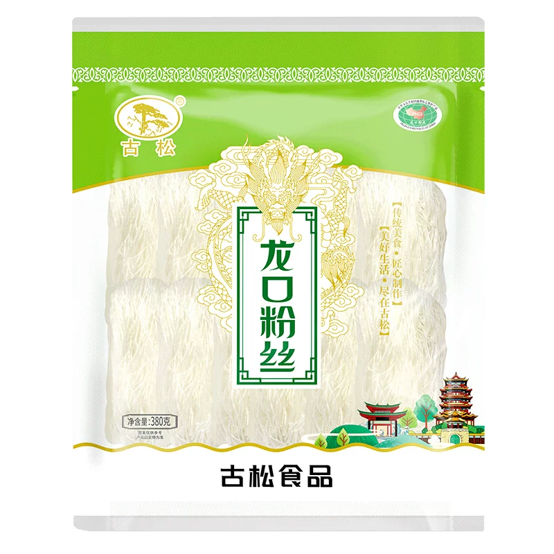 古松 正宗龙口粉丝250g火锅麻辣烫蒸扇贝米线米粉细粉商用380g