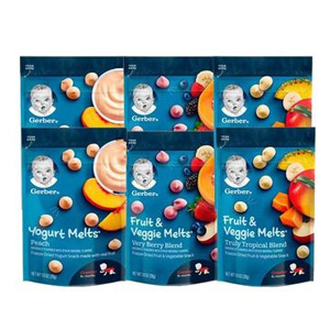 Gerber嘉宝 混合莓果酸奶小溶豆 28g*6袋