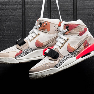 码全！Jordan Legacy 312“Desert Camo”男款运动鞋