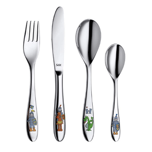 WMF旗下 Silit喜力特 骑士团儿童餐具套装