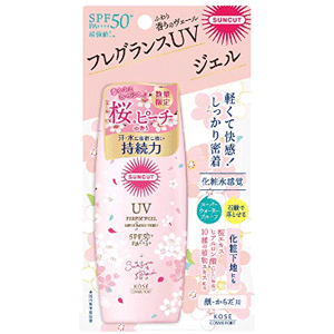 kose高丝suncut樱花限定版防晒啫喱spf50pa100g