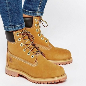 限尺码！Timberland添柏岚 经典大黄靴工装靴 大童款