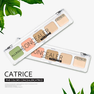 9.9欧3件再来！德国Catrice 彩妆五色遮瑕盘 6g