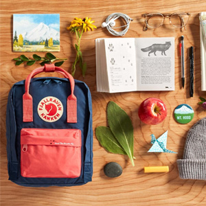 Fjallraven北极狐 拼色背包 7L