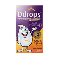 Ddrops 婴幼儿维生素D3滴剂 600 IU 100滴