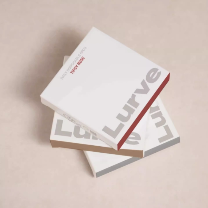 Lurve美瞳日抛彩色隐形眼镜6片装大小直径