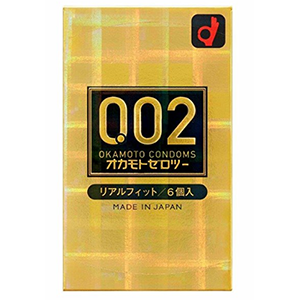 OKAMOTO冈本 0.02避孕套安全套 黄金版 6只装 OKAMOTO冈本 0.02避孕套安全套 黄金版 6只装