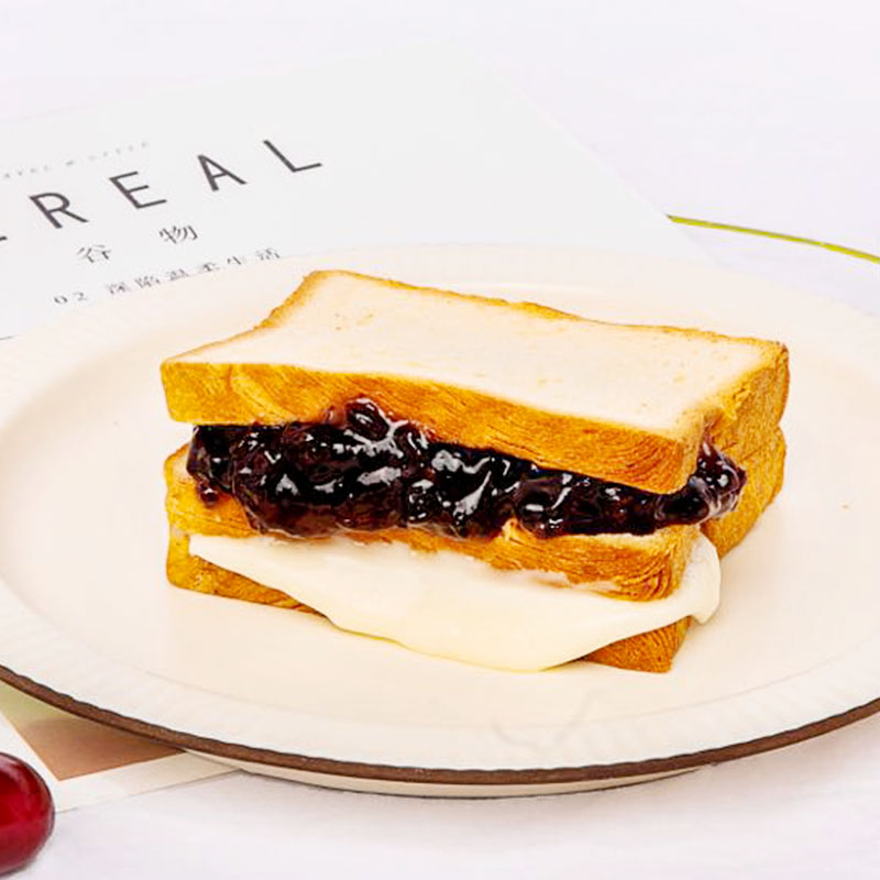 【良品铺子同厂】紫米面包550g*2箱