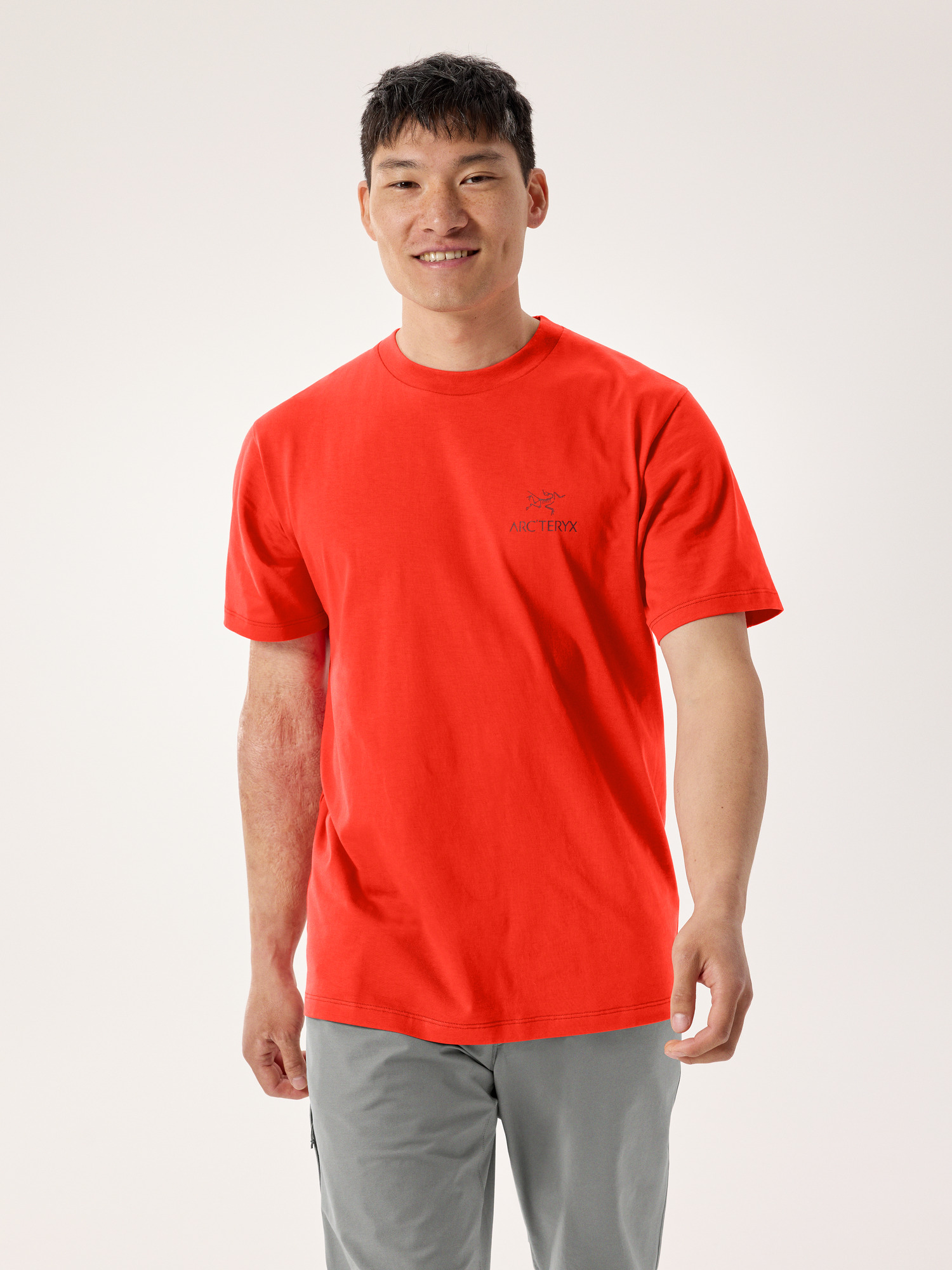 Arcteryx Kragg SL Cotton Bird Word Shirt SS始祖鸟男士T恤