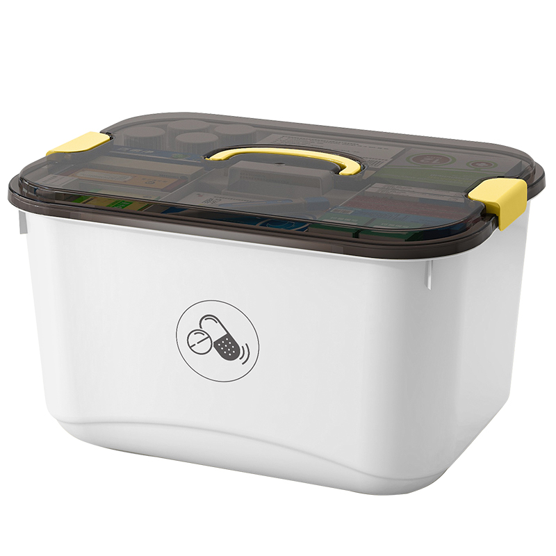 【极有家】小型多层急救医疗箱